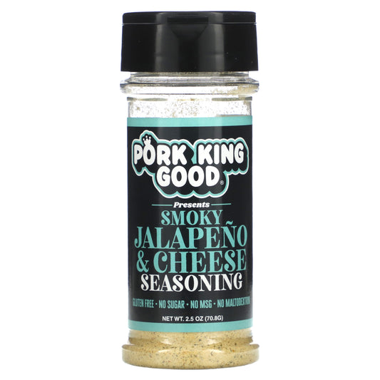 Pork King Good, Smoky Jalapeno & Cheese Seasoning, 2.5 oz (70.8 g)