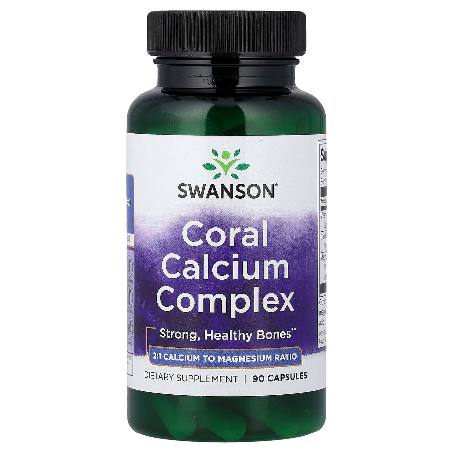 Swanson, Coral Calcium Complex, 90 Capsules