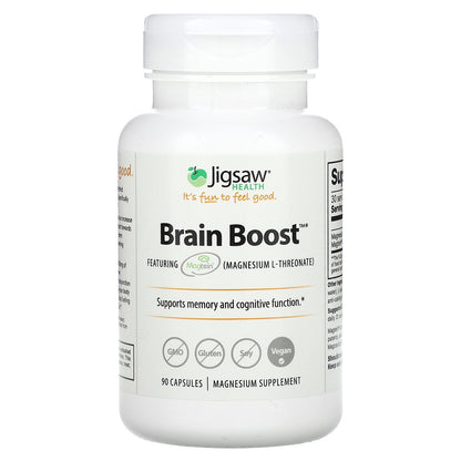 Jigsaw Health, Brain Boost, 90 Capsules