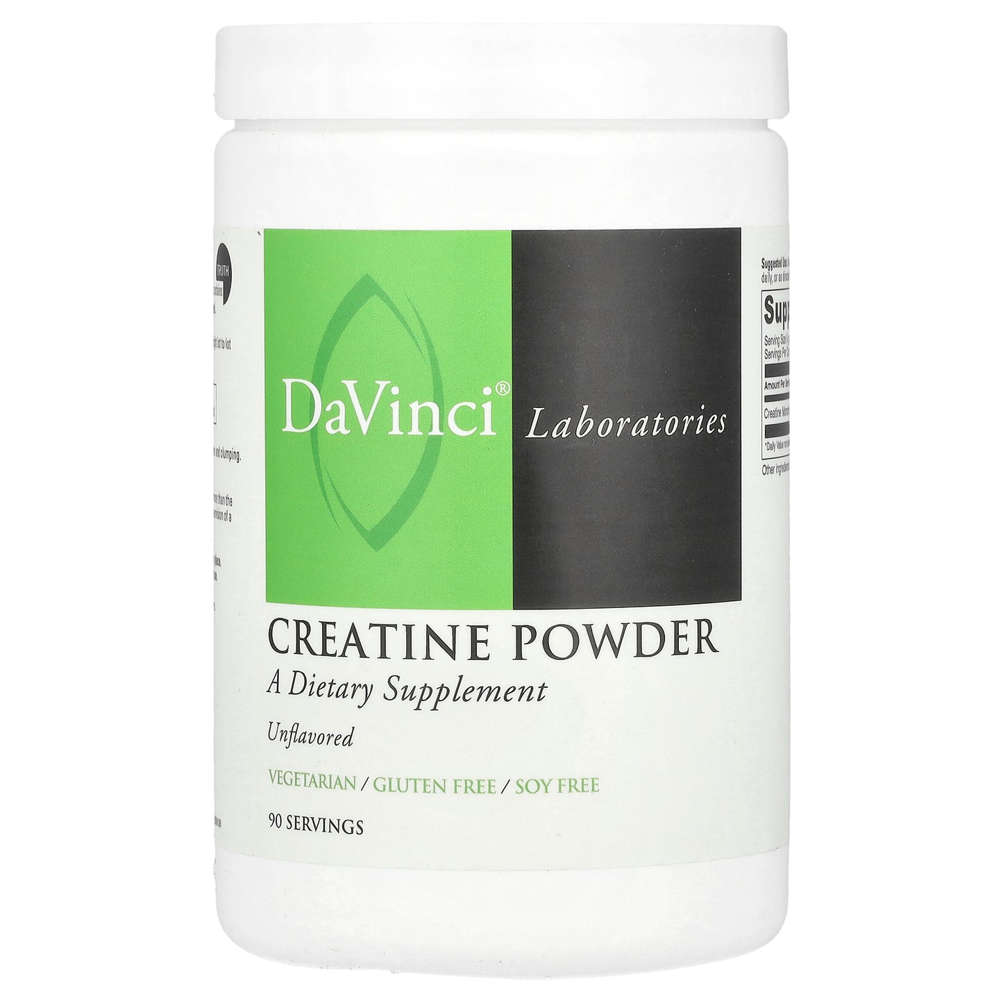 DaVinci Laboratories, Creatine Powder, Unflavored, 450 g