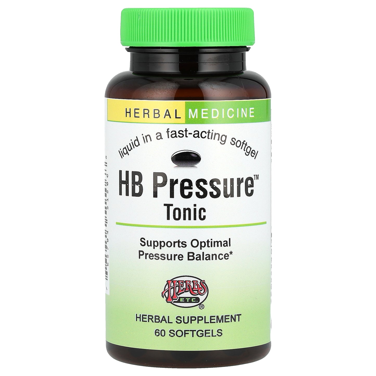 Herbs Etc., HB Pressure™ Tonic, 60 Softgels