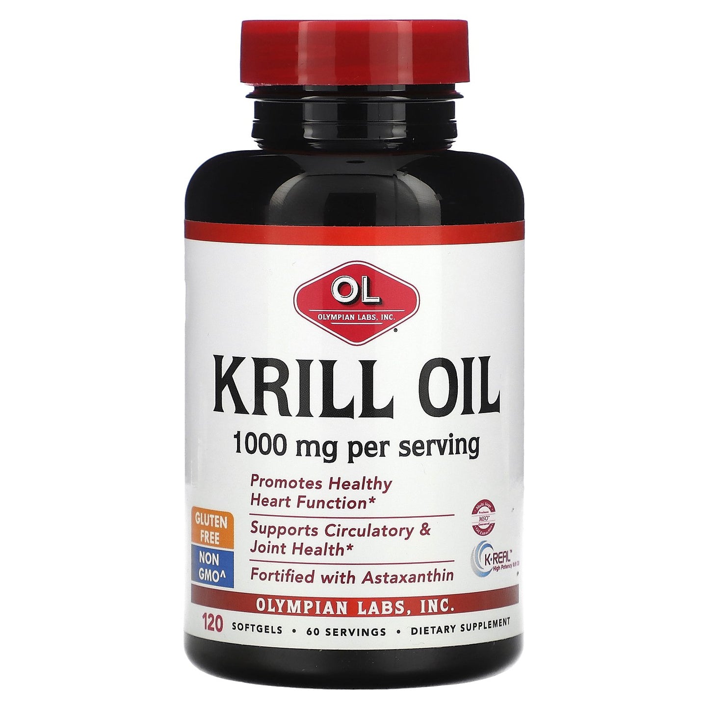 Olympian Labs, Krill Oil, 120 Softgels