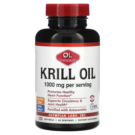 Olympian Labs, Krill Oil, 120 Softgels