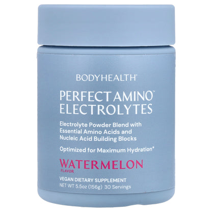 BodyHealth, Perfect Amino™ Electrolytes, Watermelon , 5.5 oz (156 g)