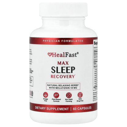 HealFast, Max Sleep Recovery, 60 Capsules