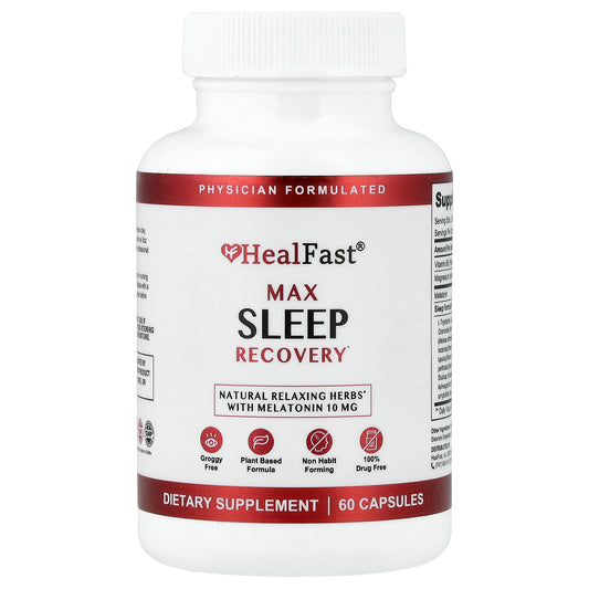 HealFast, Max Sleep Recovery, 60 Capsules