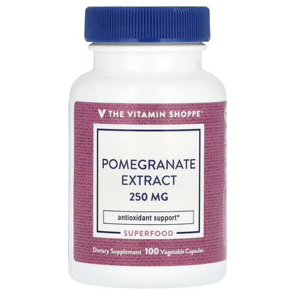 The Vitamin Shoppe, Pomegranate Extract, 250 mg, 100 Vegetable Capsules