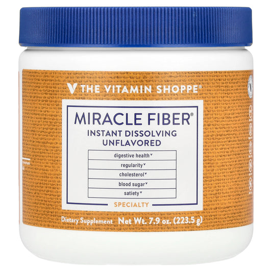 The Vitamin Shoppe, Miracle Fiber, Unflavored, 7.9 oz (223.5 g)