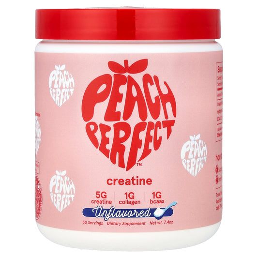 Peach Perfect, Creatine, Unflavored, 7.4 oz