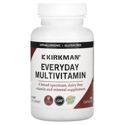 Kirkman Labs, Everyday Multivitamin, 180 Capsules