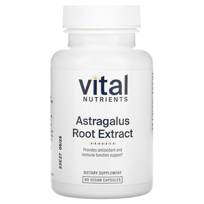 Vital Nutrients, Astragalus Root Extract, 90 Vegan Capsules (300 mg per Capsule)