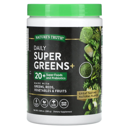 Nature's Truth, Daily Super Greens+, 9.88 oz (280 g)