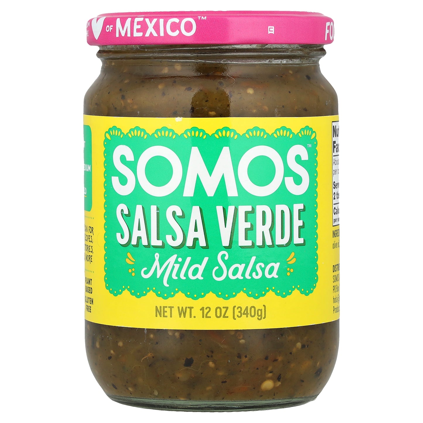 Somos, Salsa Verde, Mild, 12 oz (340 g)