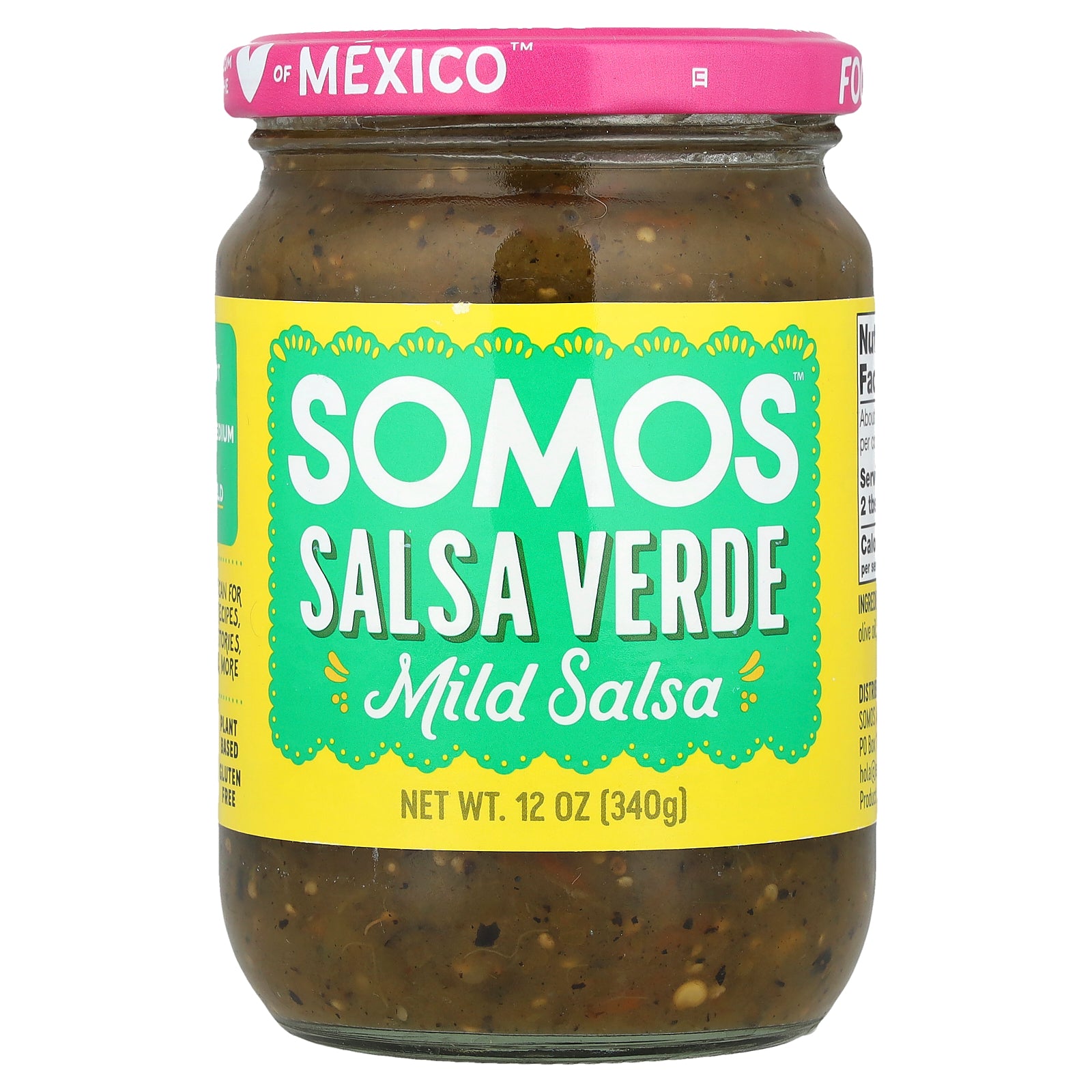 Somos, Salsa Verde, Mild, 12 oz (340 g)