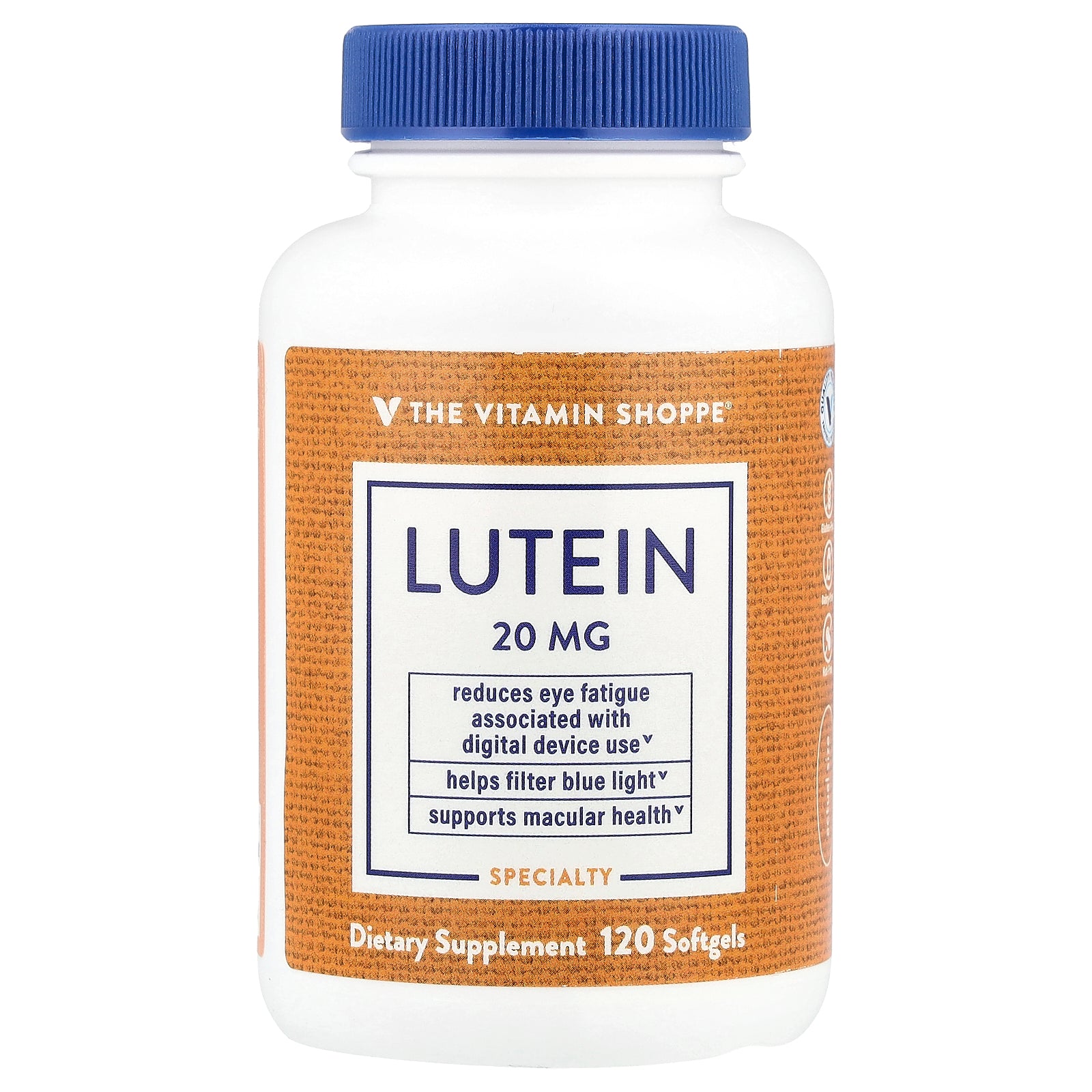 The Vitamin Shoppe, Lutein, 20 mg, 120 Softgels