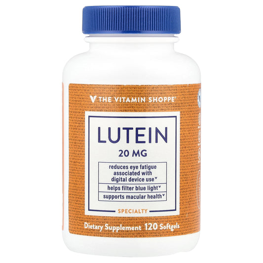 The Vitamin Shoppe, Lutein, 20 mg, 120 Softgels