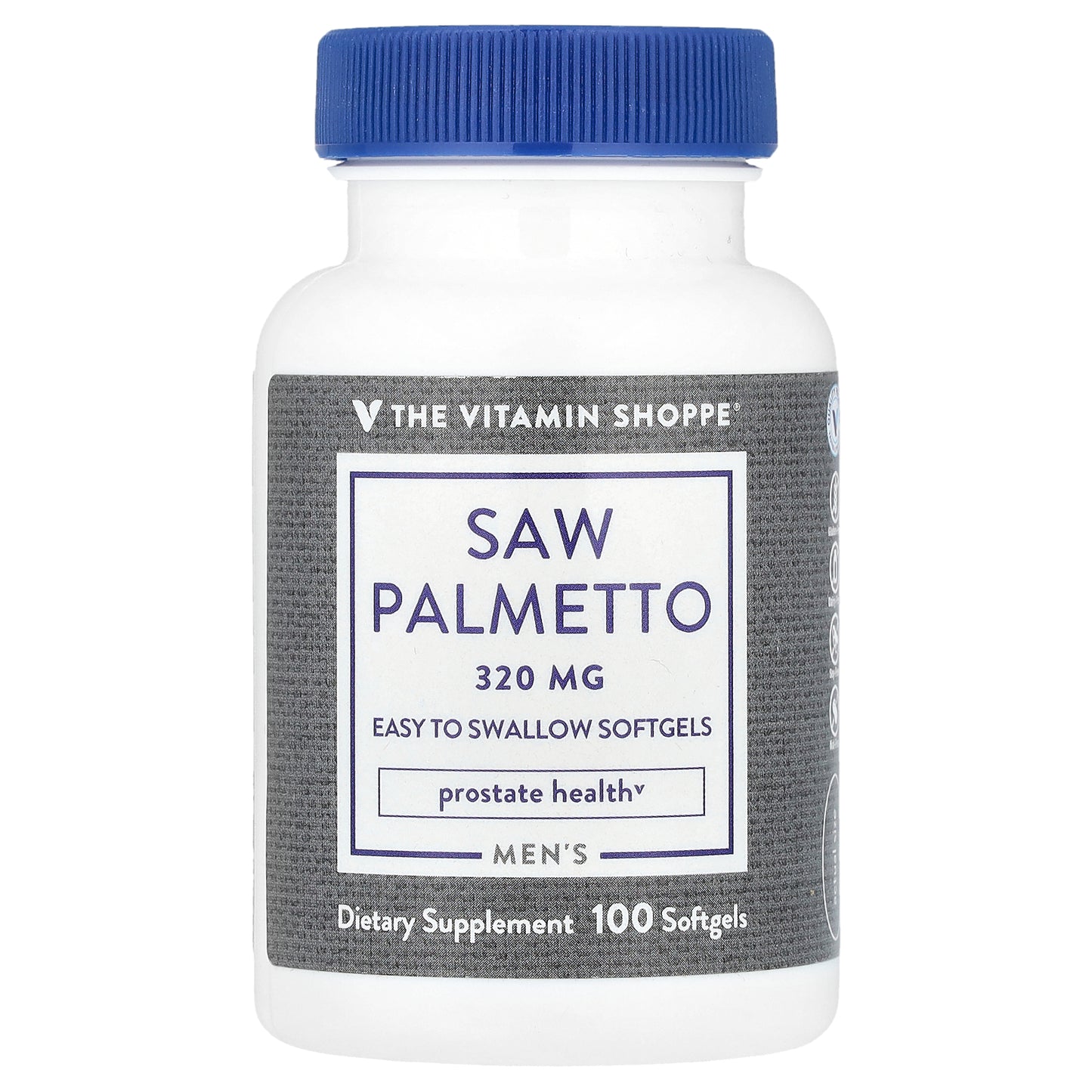 The Vitamin Shoppe, Men's Saw Palmetto, 320 mg, 100 Softgels