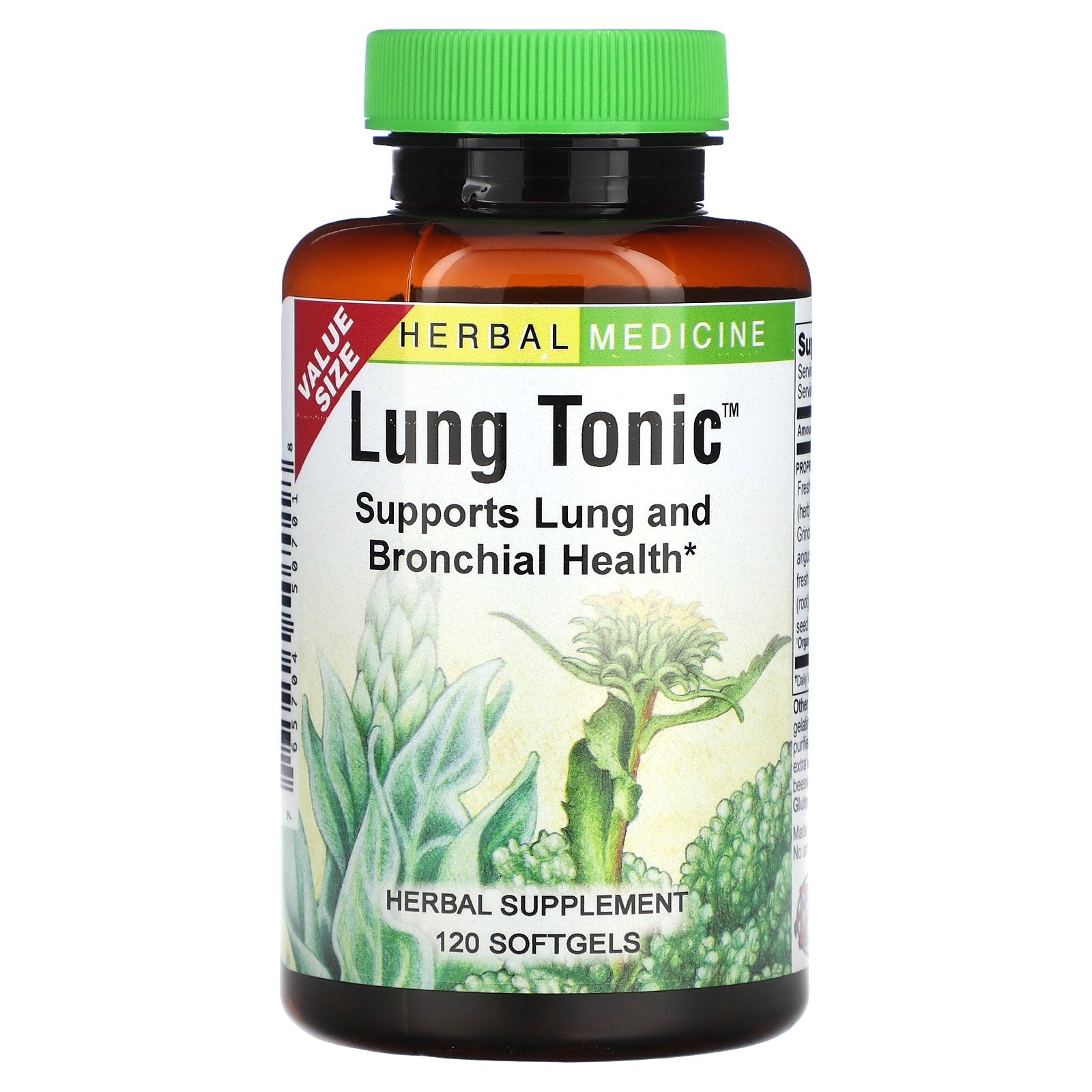 Herbs Etc., Lung Tonic, 120 Softgels