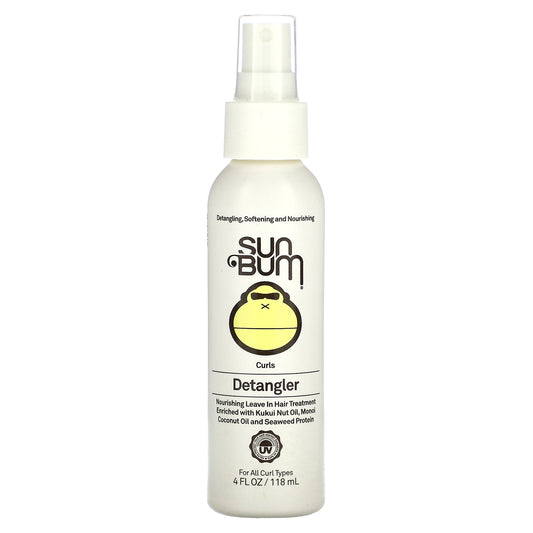 Sun Bum, Detangler, For All Curl Types, 4 fl oz (118 ml)