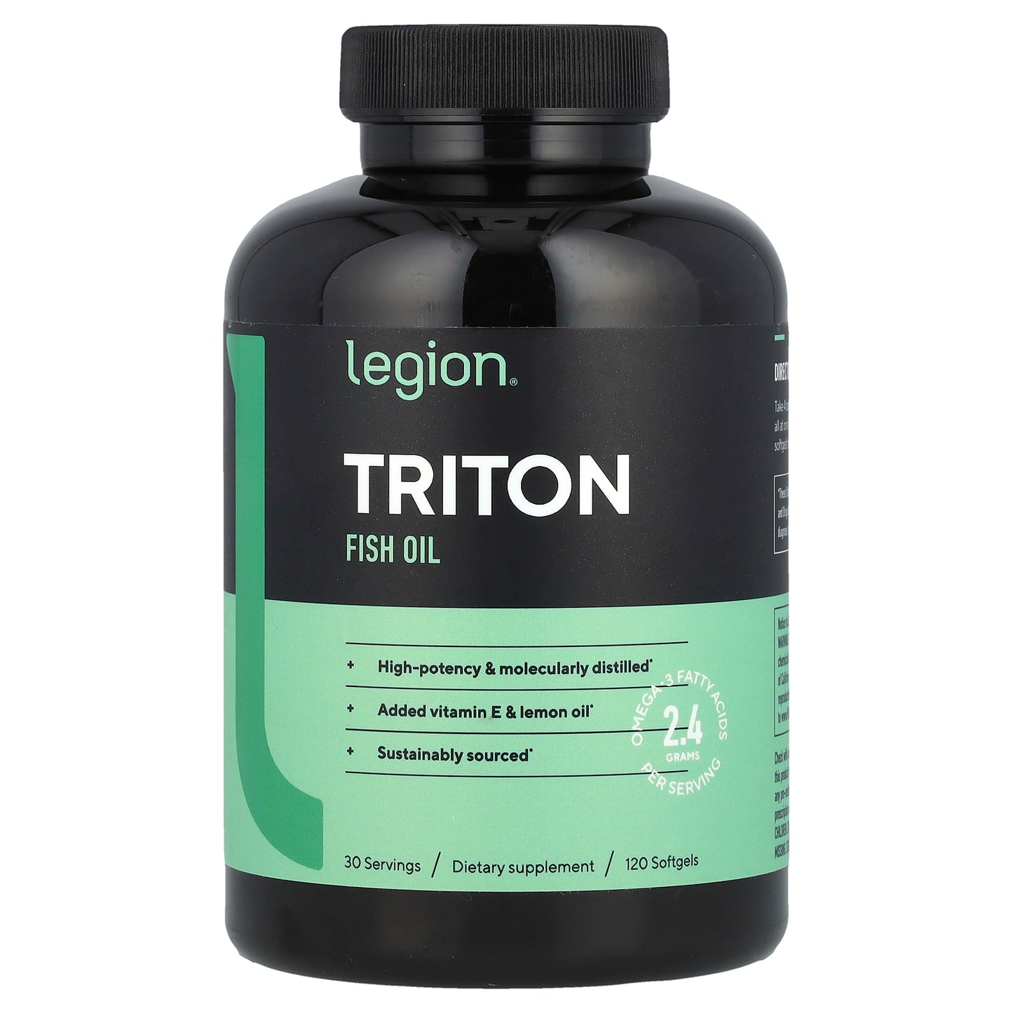 Legion Athletics, Triton Fish Oil, 120 Softgels