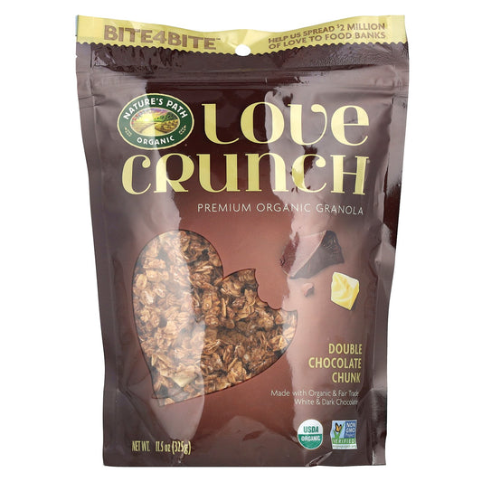 Nature's Path, Love Crunch®, Premium Organic Granola, Double Chocolate Chunk, 11.5 oz (325 g)