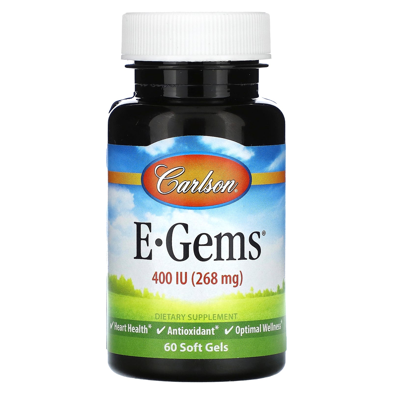 Carlson, E-Gems, 400 IU (268 mg), 60 Soft Gels