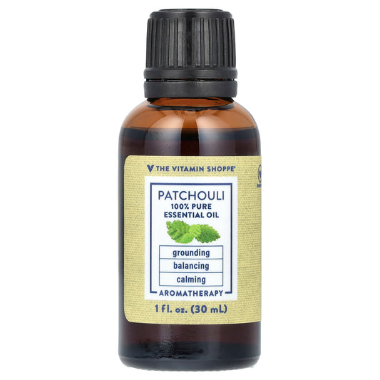 The Vitamin Shoppe, 100% Pure Essential Oil, Patchouli , 1 fl oz (30 ml)