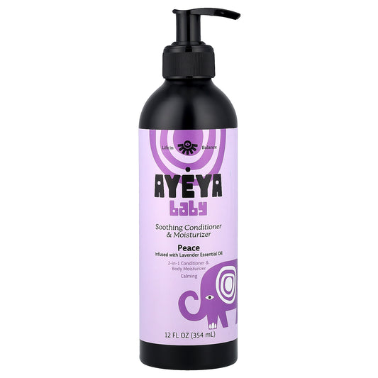 Ayeya, Baby, Soothing Conditioner & Moisturizer, Lavender, 12 fl oz (354 ml)