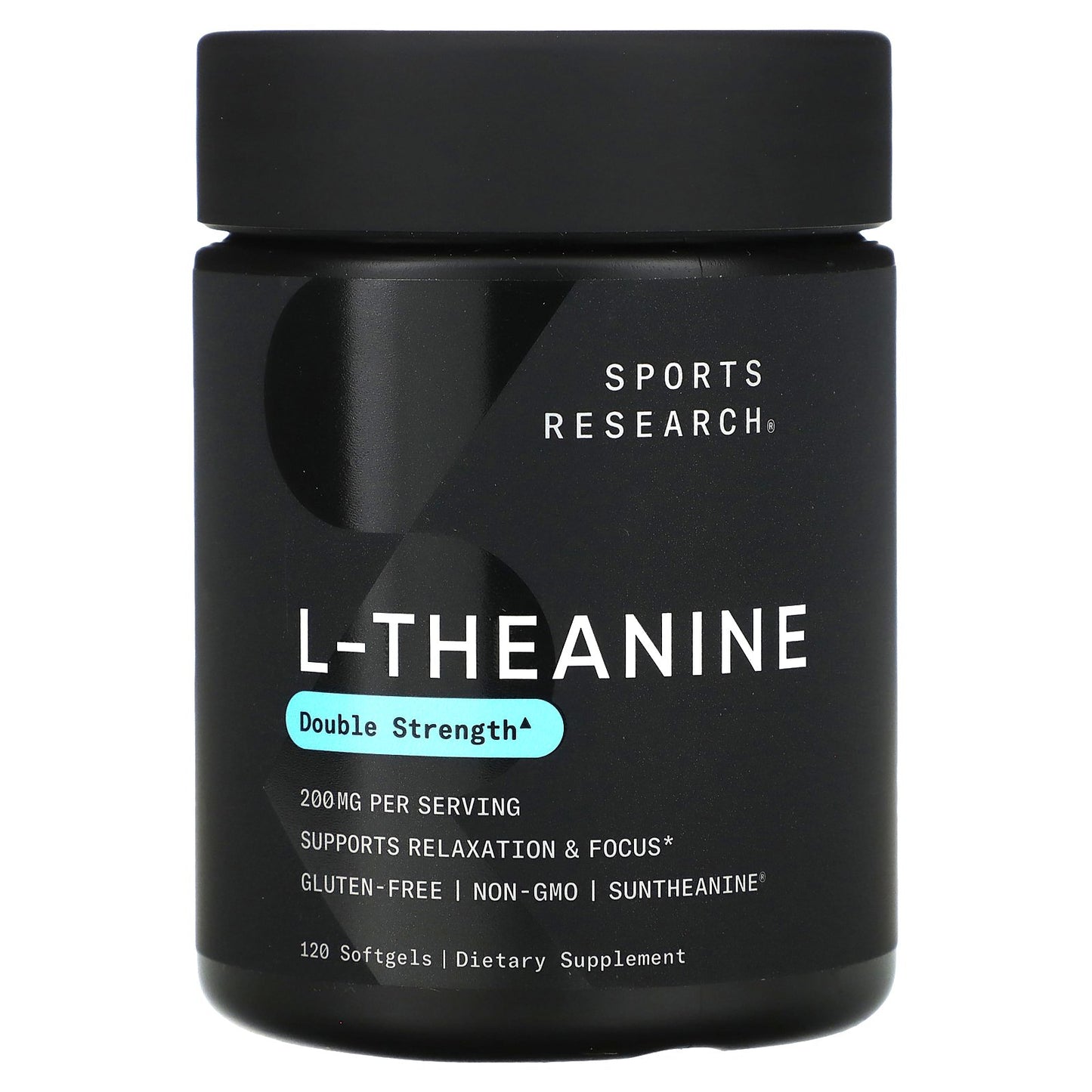 Sports Research, L-Theanine, 200 mg, 120 Softgels