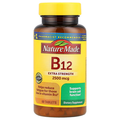 Nature Made, Vitamin B12, 60 Tablets