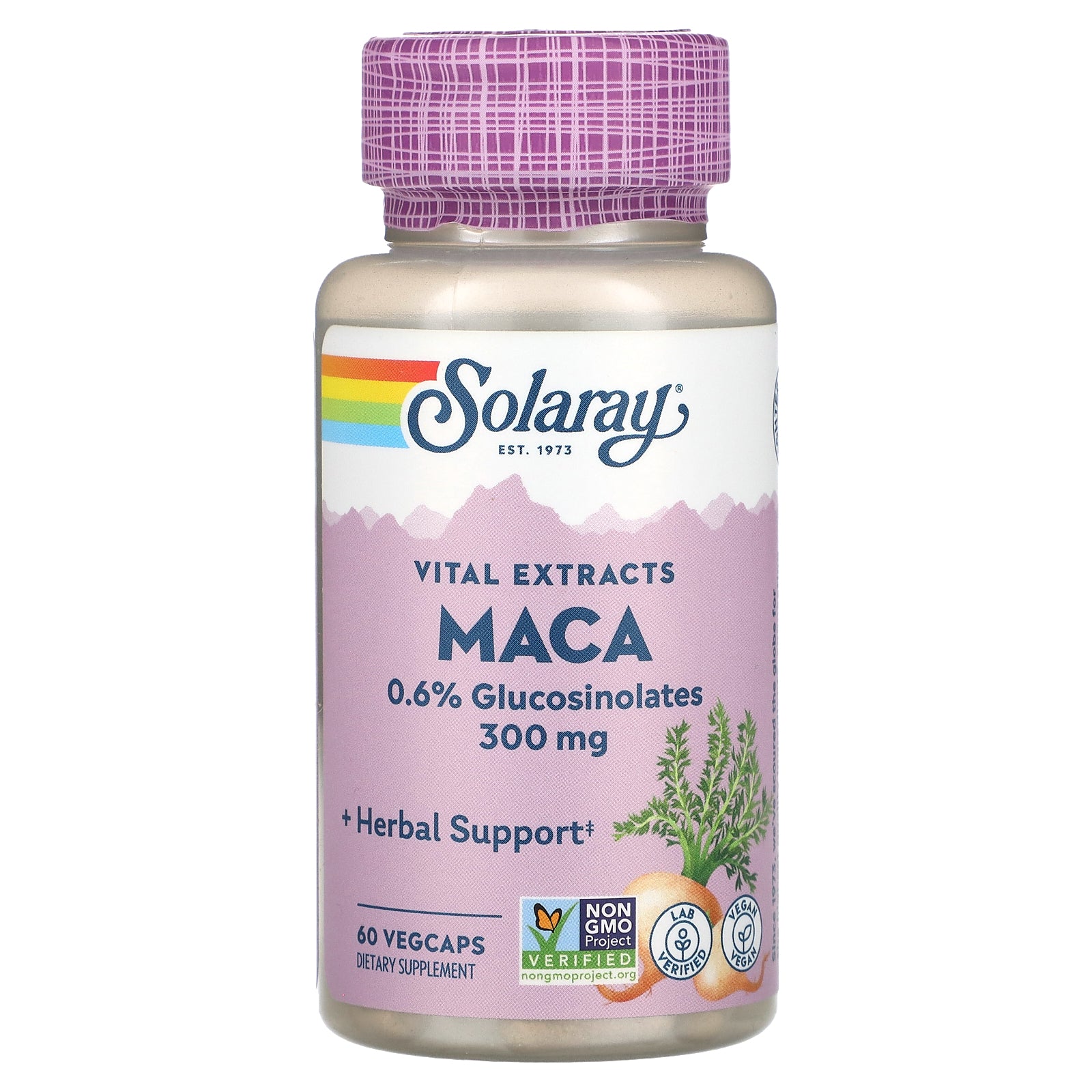 Solaray, Vital Extracts, Maca , 300 mg, 60 VegCaps