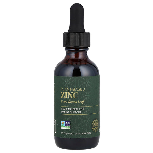 Global Healing, Plant-Based Zinc, 7.5 mg, 2 fl oz (59.2 ml)