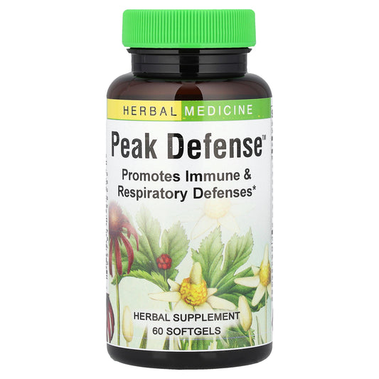 Herbs Etc., Peak Defense™, 60 Softgels