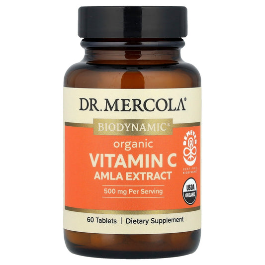 Dr. Mercola, Organic Vitamin C, Amla Extract, 60 Tablets