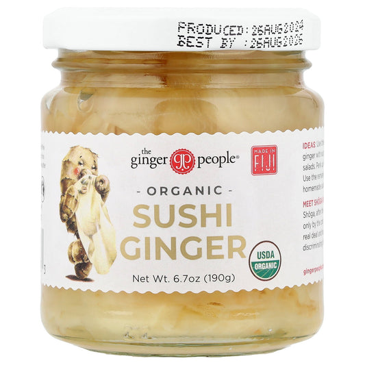 The Ginger People, Organic Sushi Ginger, 6.7 oz (190 g)