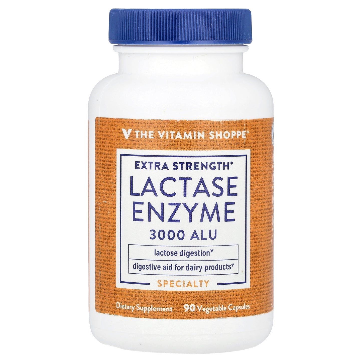 The Vitamin Shoppe, Lactase Enzyme, 3,000 ALU, 90 Vegetable Capsules