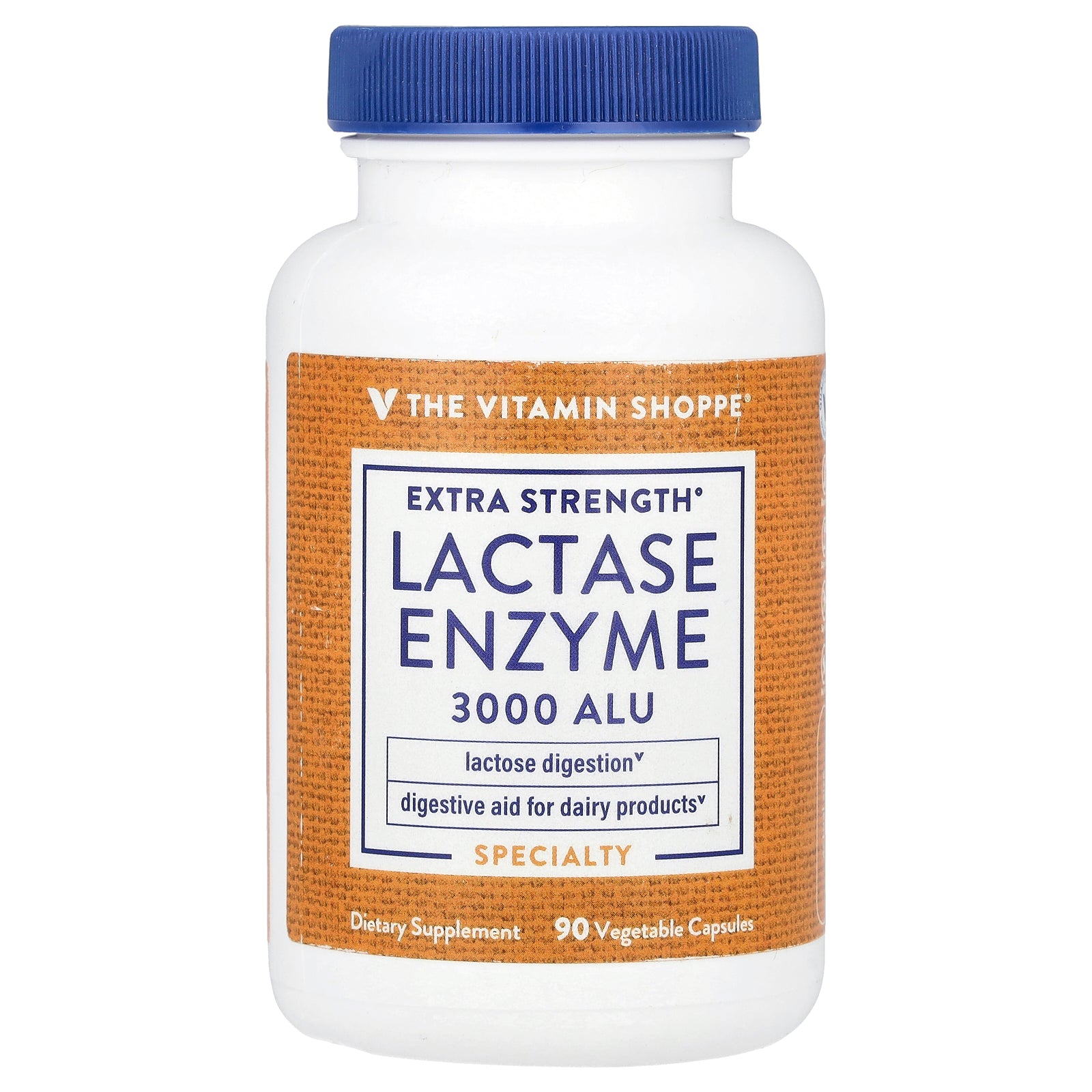 The Vitamin Shoppe, Lactase Enzyme, 3,000 ALU, 90 Vegetable Capsules