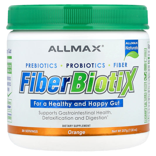 ALLMAX, FiberBiotiX, Orange, 7.3 oz (207 g)