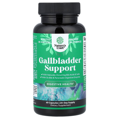 Nature's Craft, Gallbladder Support, 60 Capsules