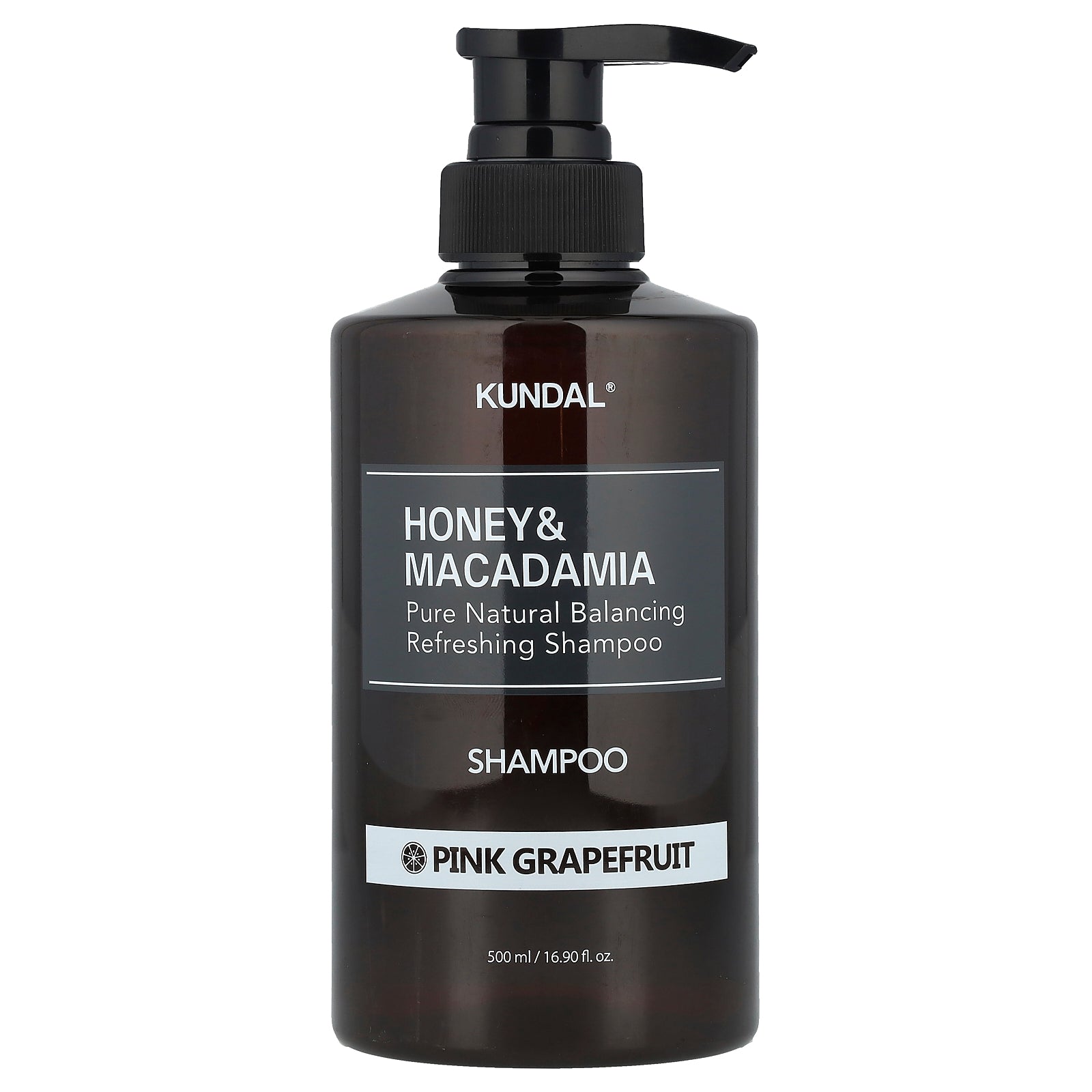 Kundal, Honey & Macadamia, Shampoo, Pink Grapefruit, 16.9 fl oz (500 ml)