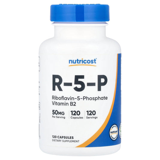 Nutricost, R-5-P, 50 mg, 120 Capsules