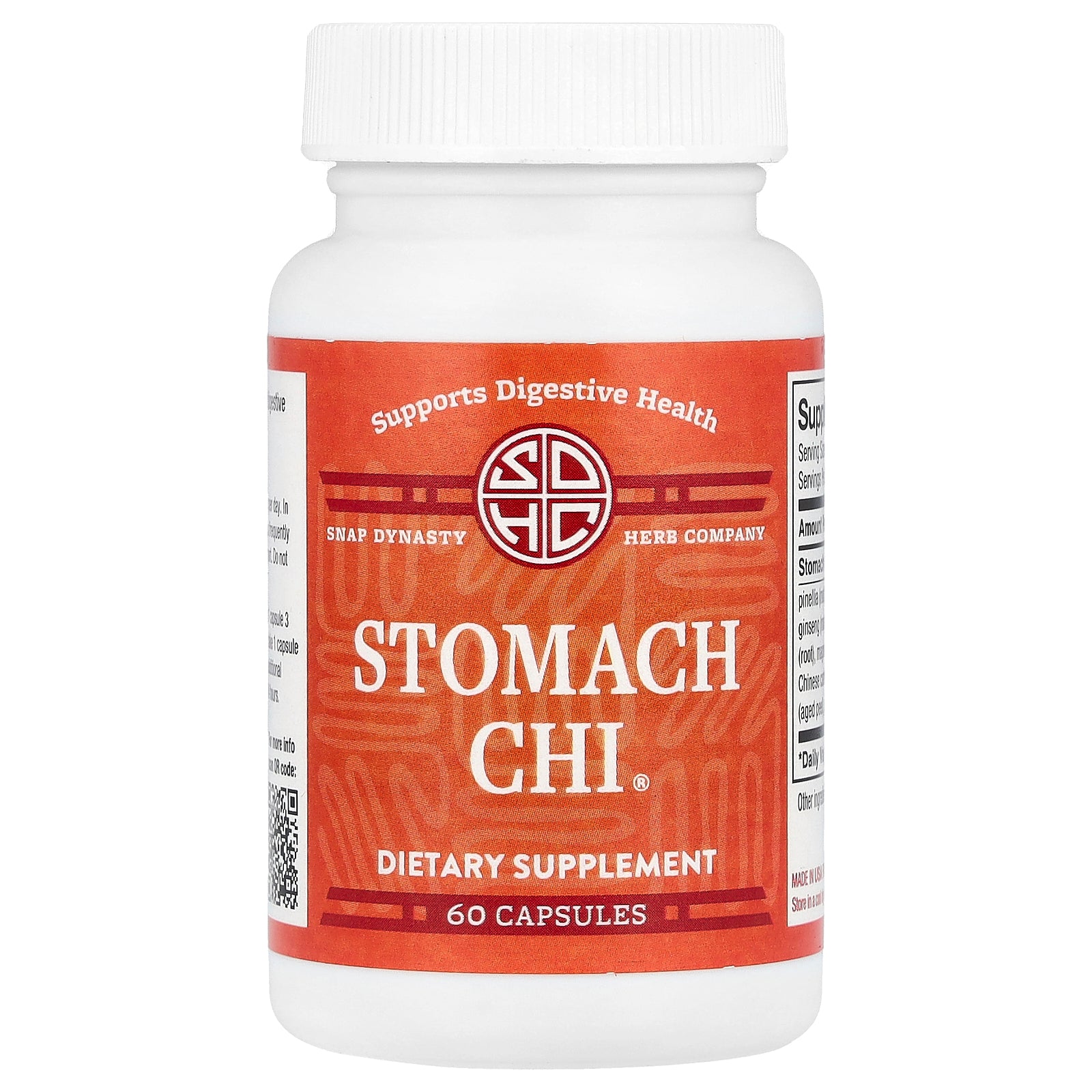 Snap Dynasty, Stomach Chi®, 60 Capsules