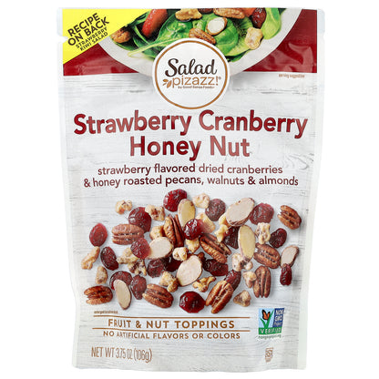 Salad Pizazz!, Fruit & Nut Toppings, Strawberry Cranberry Honey Nut, 3.75 oz (106 g)