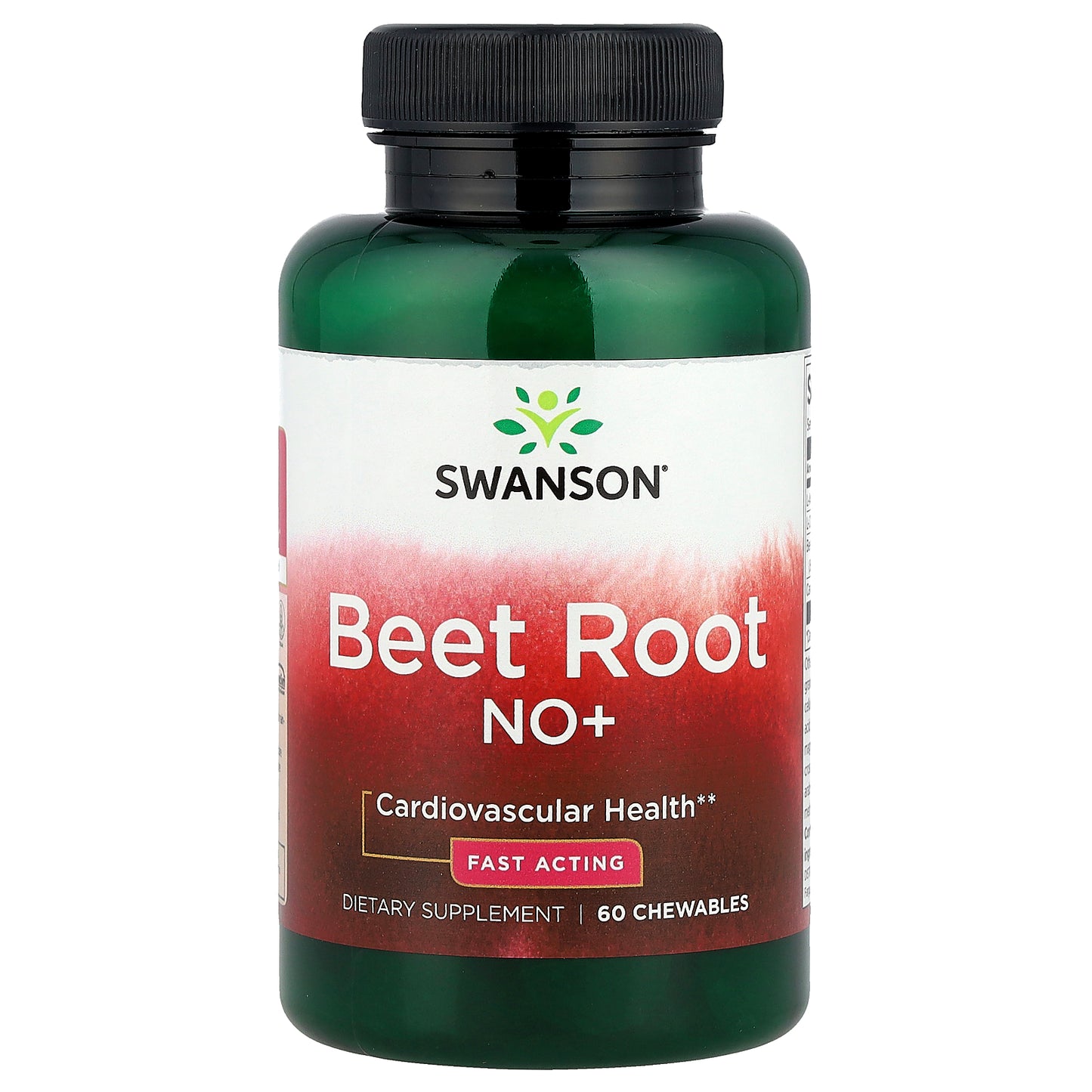 Swanson, Beet Root NO+, 60 Chewables