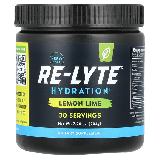 Redmond Trading Company, Re-Lyte® Hydration, Lemon Lime, 7.2 oz (204 g)