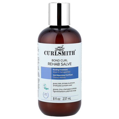Curlsmith, Bond Curl Rehab Salve, Weak or Damaged Hair, 8 fl oz (237 ml)
