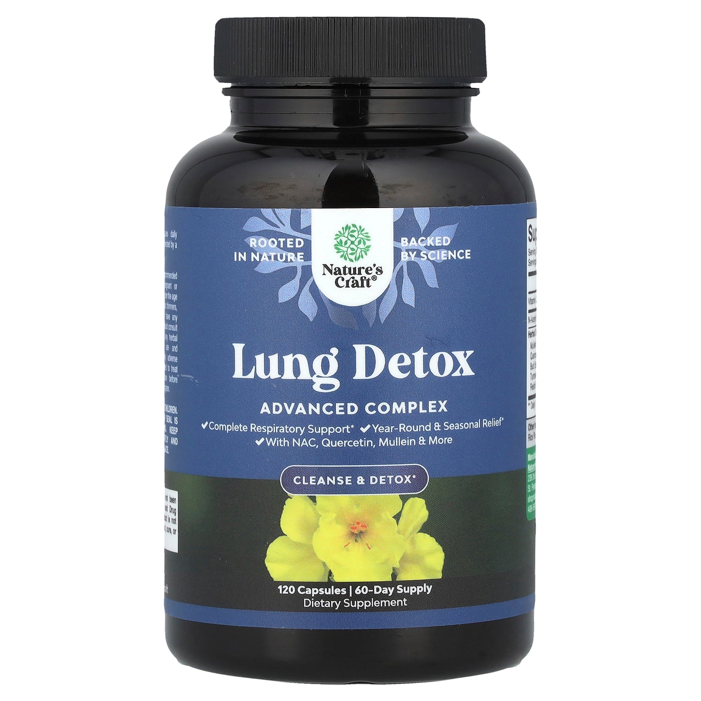 Nature's Craft, Lung Detox, 120 Capsules