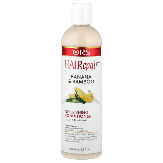 ORS, HAIRepair™, Nourishing Conditioner, For Dry & Brittle Hair, Banana & Bamboo , 12.5 fl oz (370 ml)