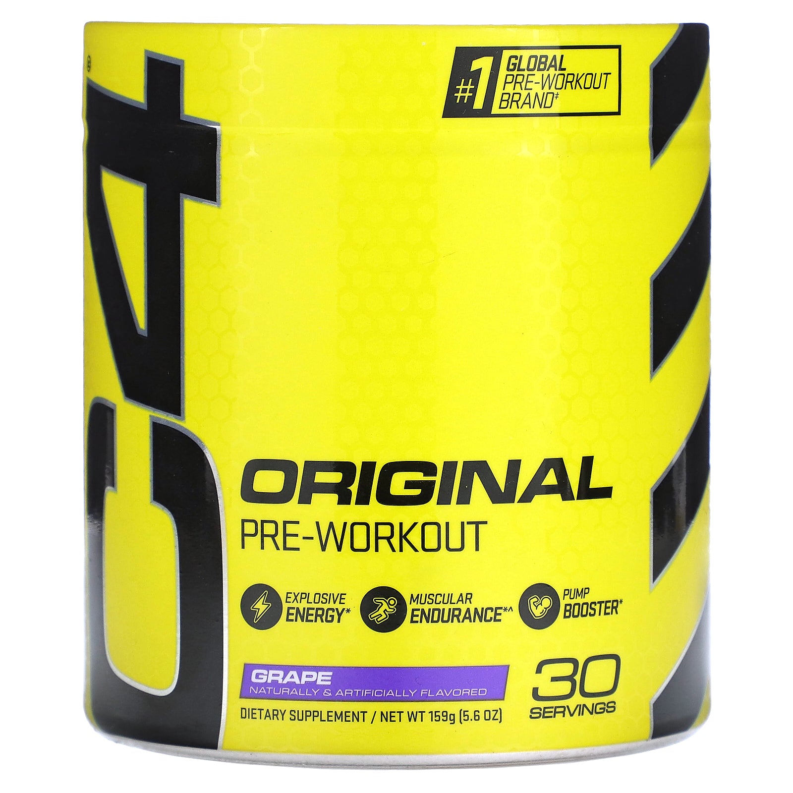C4 / Cellucor, C4® Original, Pre-Workout, Grape, 5.6 oz (159 g)