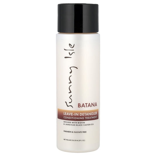 Sunny Isle, Batana Leave-In Detangler Conditioning Treatment, 8 fl oz (236.58 ml)